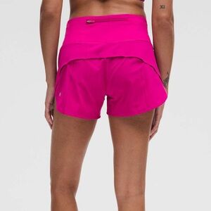 NWT Lululemon Speed Up High-Rise Short 4” Lined — Ripened Raspberry — Size 4